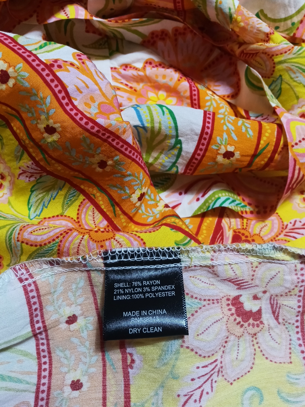 Sam Edelman Sunkissed Floral Belted Mini Dress Size 12 - Picture 11 of 12